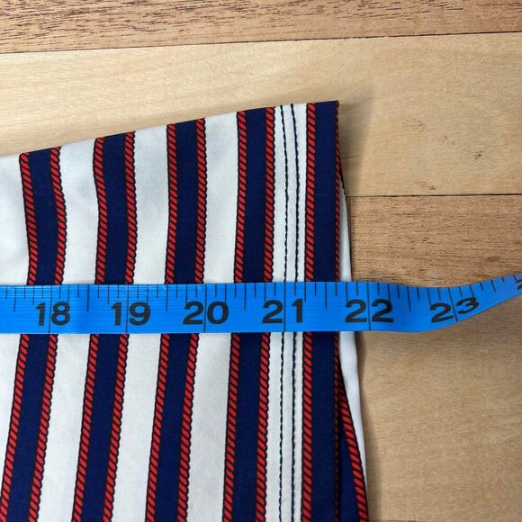 Sperry Women's Sailing Stripe Swim Shirt Size Small Rash Guard Preppy Nautical - Picture 13 of 13